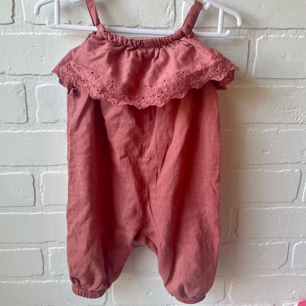 Baby Romper 0-3mo Old Navy Rust/Earthy Orange